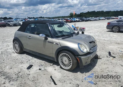 2008 Mini Cooper S из США, поврежденный, VIN WMWRH33568TL96810